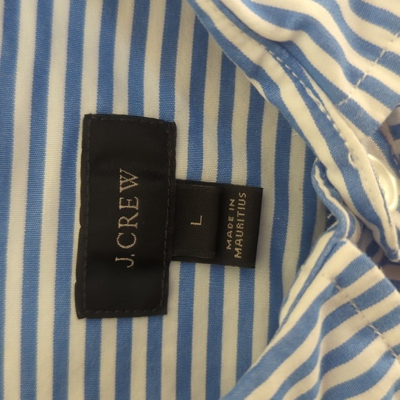 J Crew Striped Button Down - Picture 3 of 3